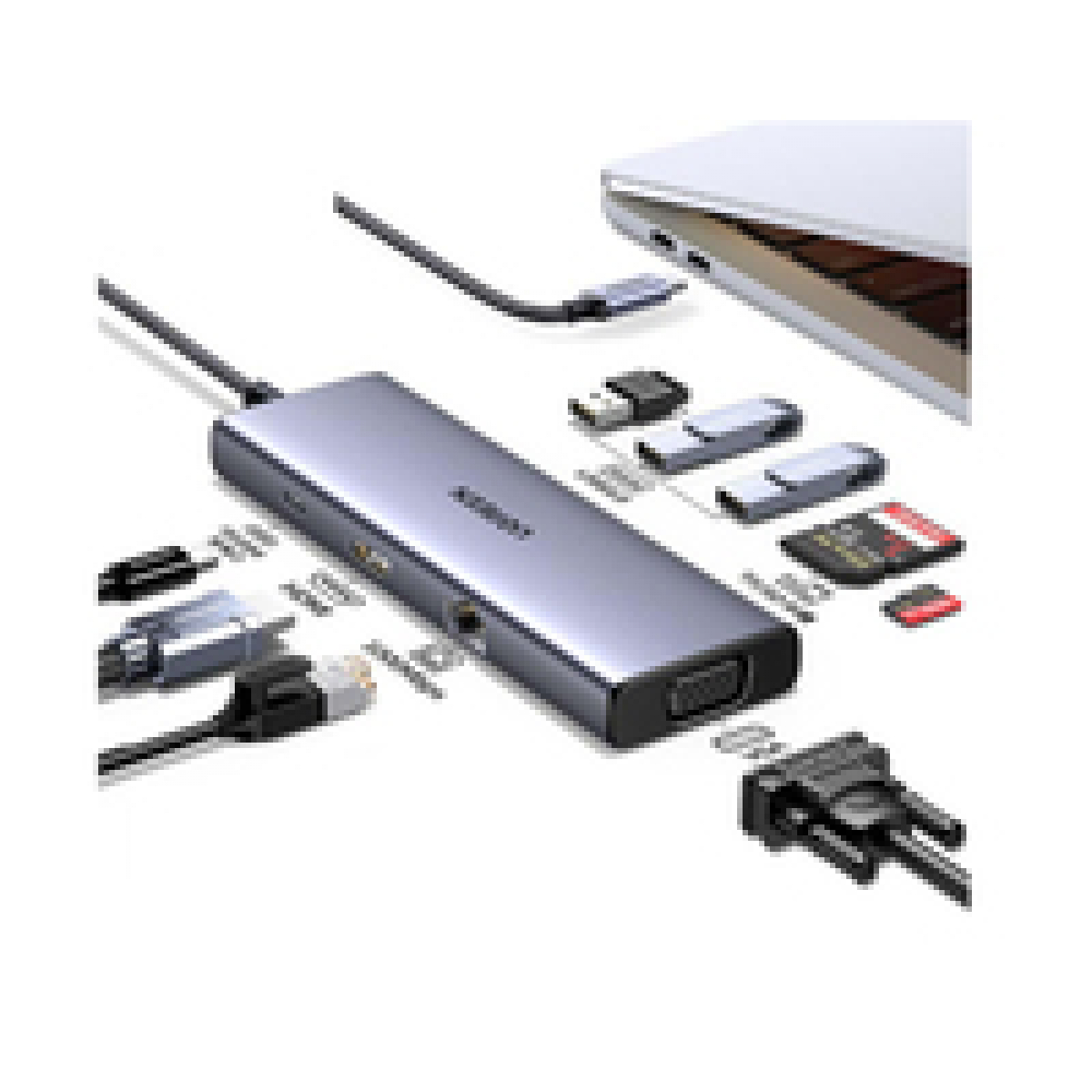 UGREEN USB-C Hub 9-in-1 Docking Station