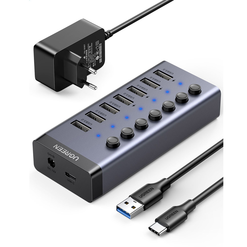 UGREEN 7-Port USB 3.0 Hub