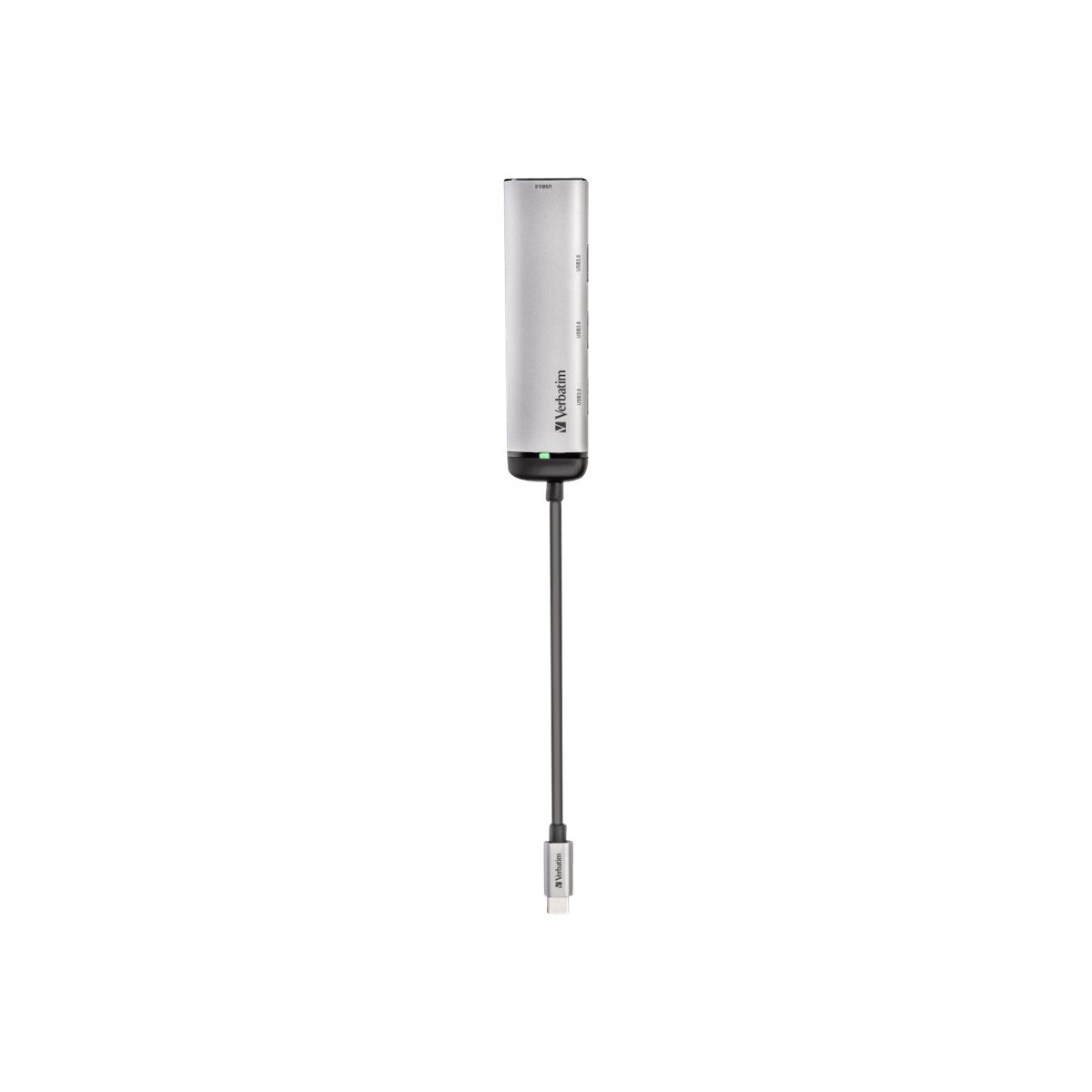 Verbatim USB-C Multiport-Hub silber