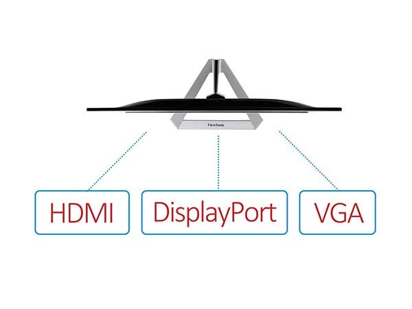Viewsonic VX2476-SMHD 60,5 cm (24 Zoll) Design LED Monitor