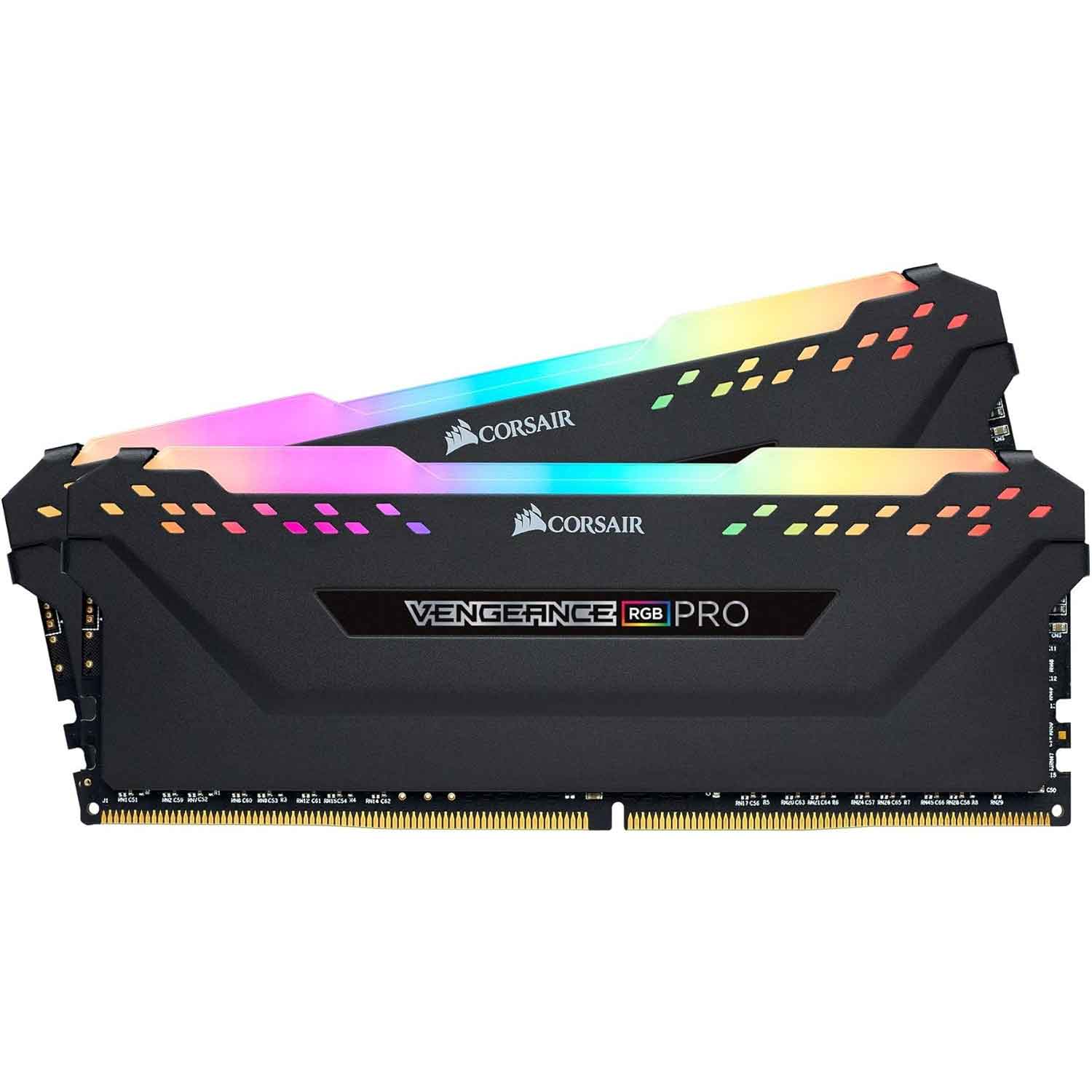 Corsair Vengeance RGB Pro DDR4 3600MHz C18 16GB (2x8GB) Arbeitsspeicher schwarz