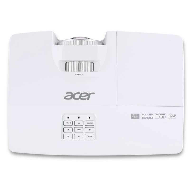 Acer H6517ST Kurzdistanz DLP Projektor weiß