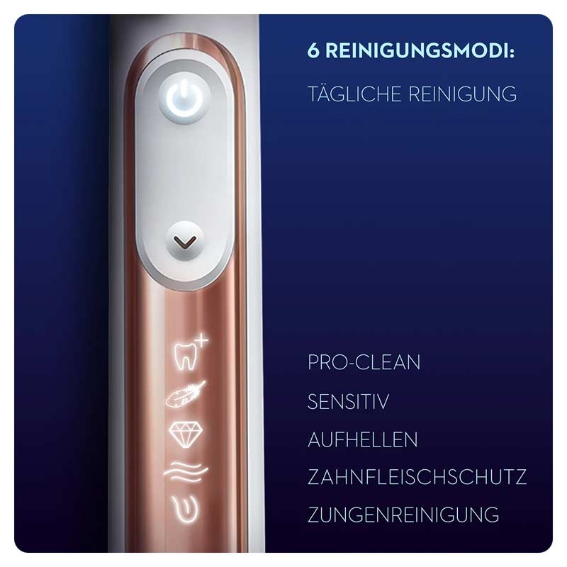 Oral-B Genius X 20000 Luxe Edition Elektrische Zahnbürste rosegold