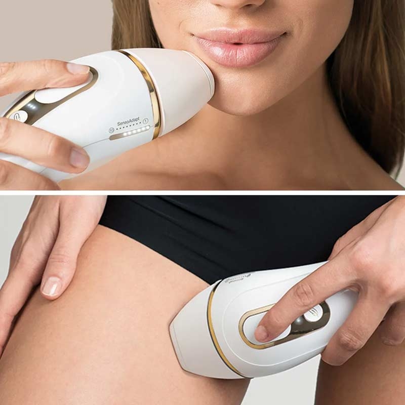 Braun Silk-Expert Pro 5 PL5014 IPL-Haarentfernungsgerät weiß/gold