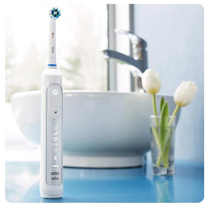 Oral-B Genius 10000N Elektrische Zahnbürste weiß