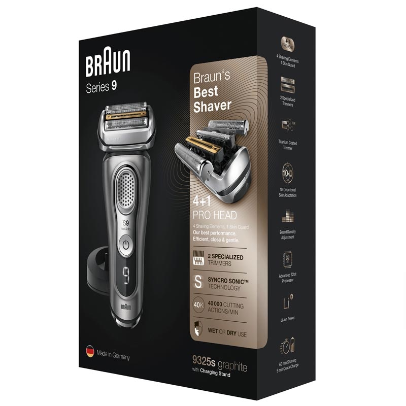 Braun Series 9 9325s Elektrischer Rasierer graphite
