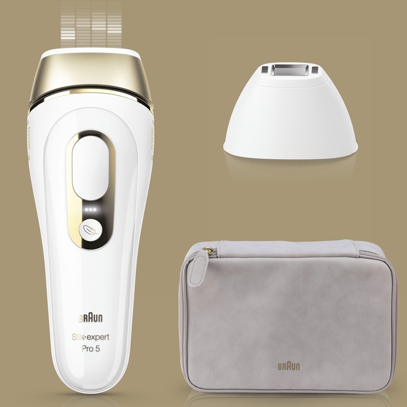 Braun Silk-Expert Pro 5 PL5124 Haarentferner weiß gold