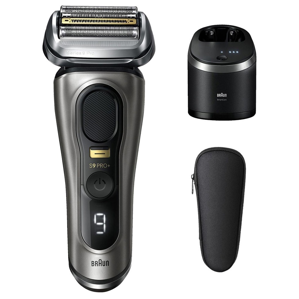 Braun Series 9 9565cc Herrenrasierer grau mit Reinigungsstation (2. Wahl)