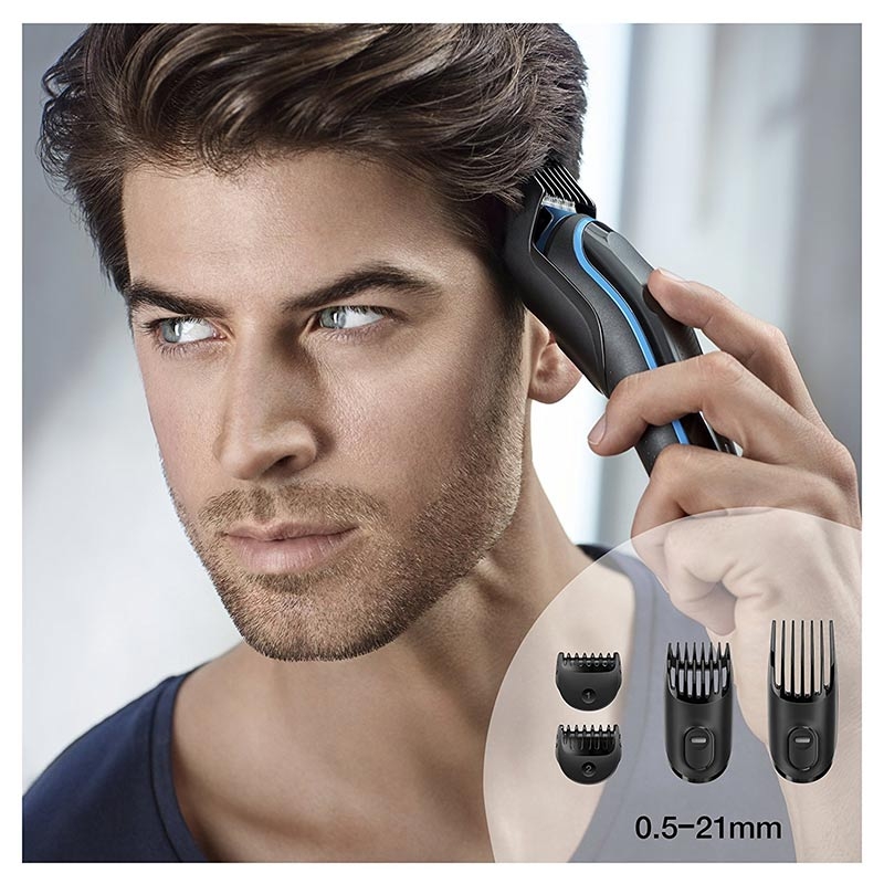 Braun MGK3085 All-in-One-Trimmer schwarz/blau