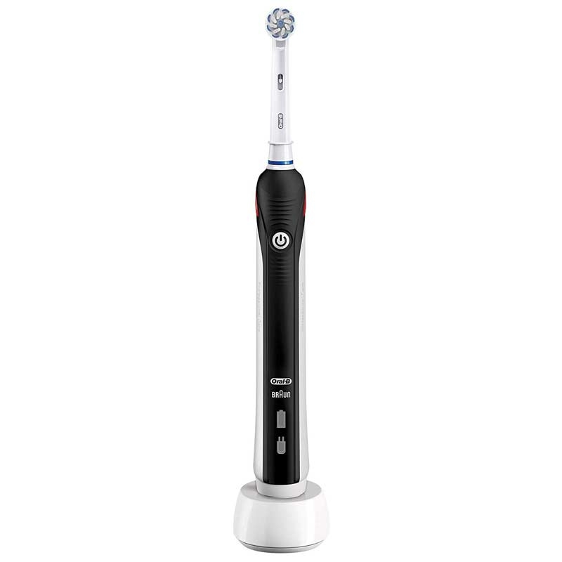Oral-B Pro 2 2000S Elektrische Zahnbürste schwarz