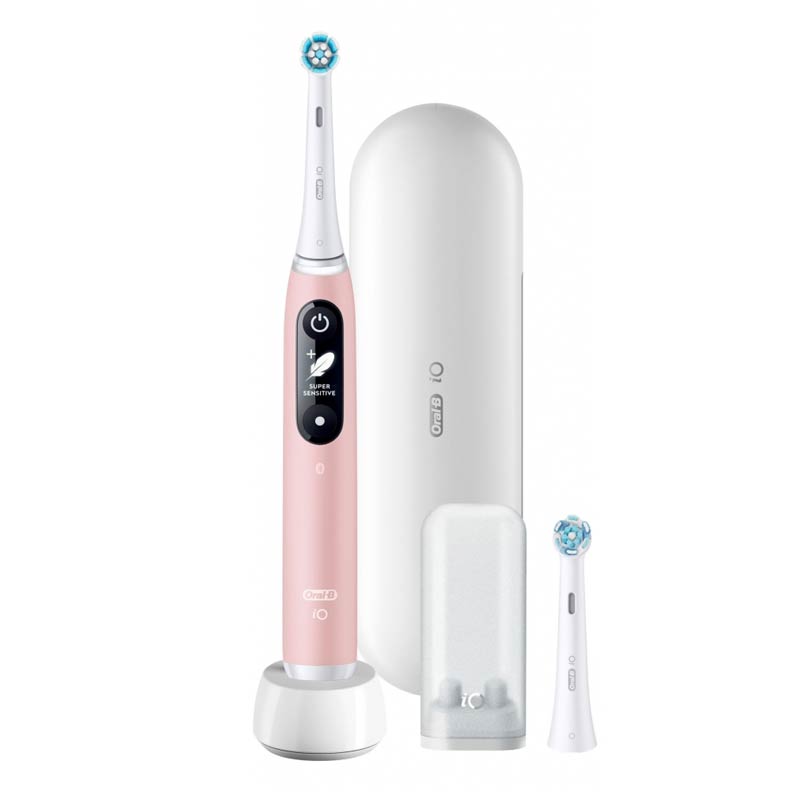 Oral-B iO Series 6 elektrische Zahnbürste pink sand