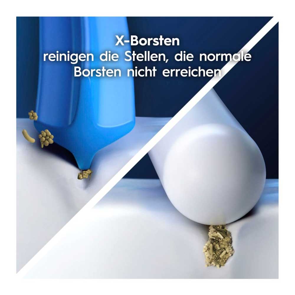 Oral-B Pro Sensitive Clean Aufsteckbürsten für elektrische Zahnbürste 6 Stück weiß