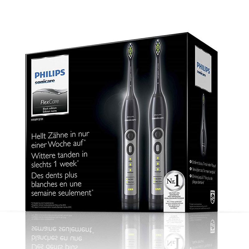 Philips Sonicare FlexCare Elektrische Zahnbürste mit Schalltechnologie