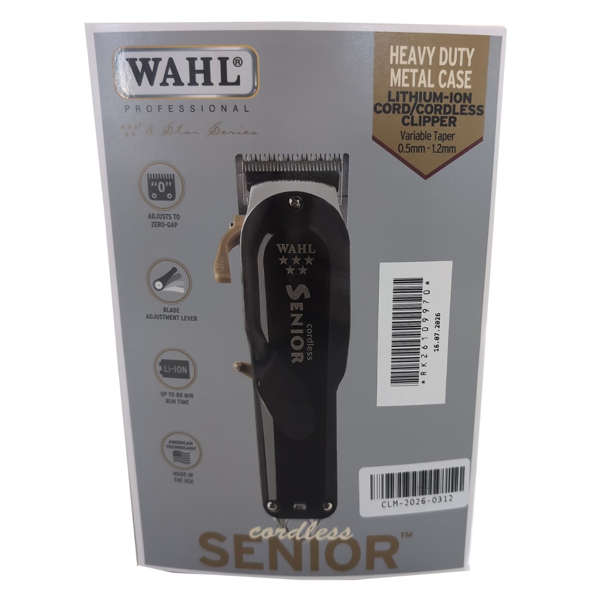 Wahl Cordless Senior Lithium-Ion Akku-Haarschneidemaschine