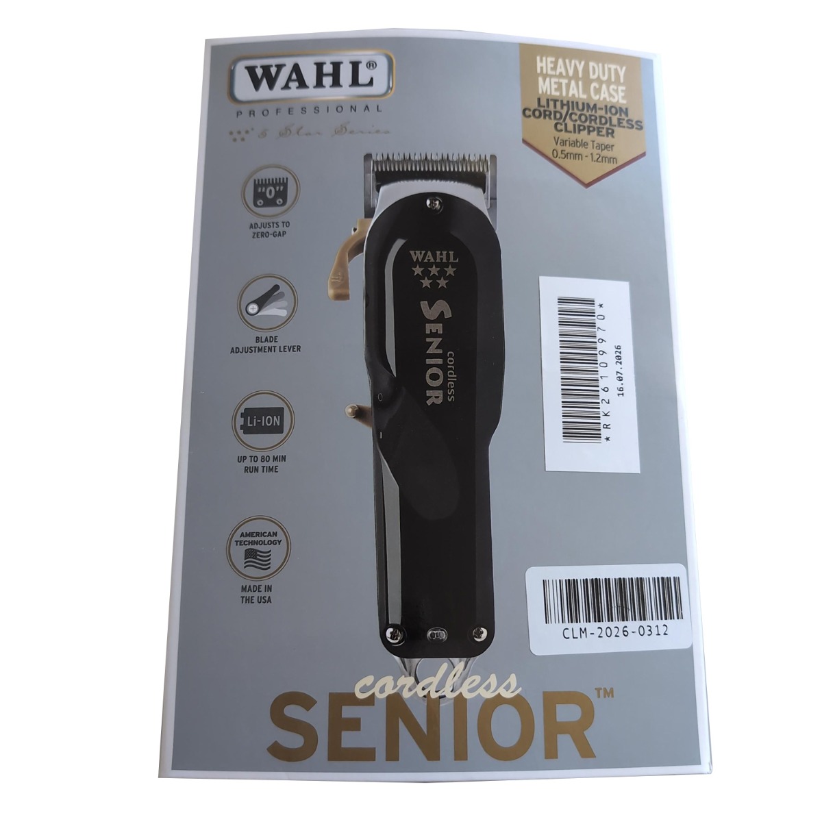 Wahl Cordless Senior Lithium-Ion Akku-Haarschneidemaschine