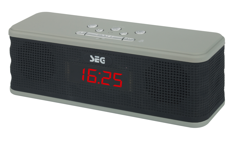 SEG BluSound 1314 Radio/Clock/Soundsystem grau