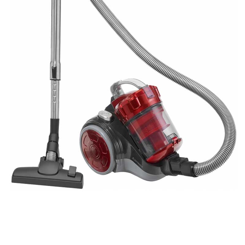 Bomann BS 9027 CB beutelloser Staubsauger anthrazit/rot