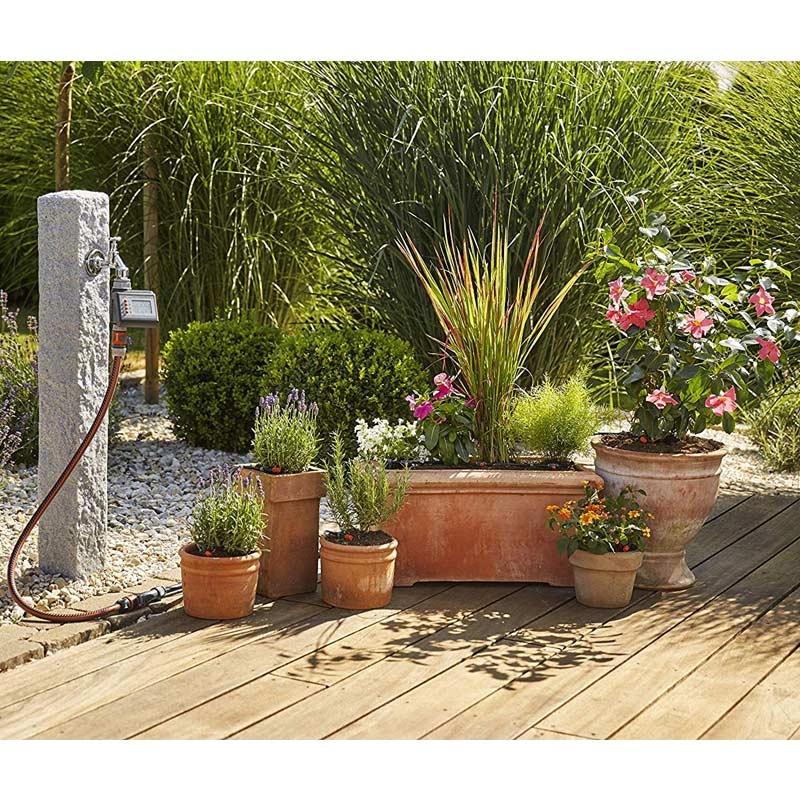 GARDENA 13002-20 Micro-Drip-System Start-Set Pflanztöpfe M automatic (2.Wahl)