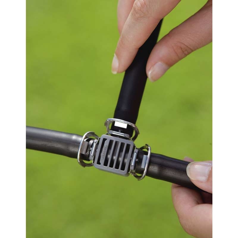 GARDENA 08329-20 Micro-Drip-System T-Stück, 13 mm (1/2