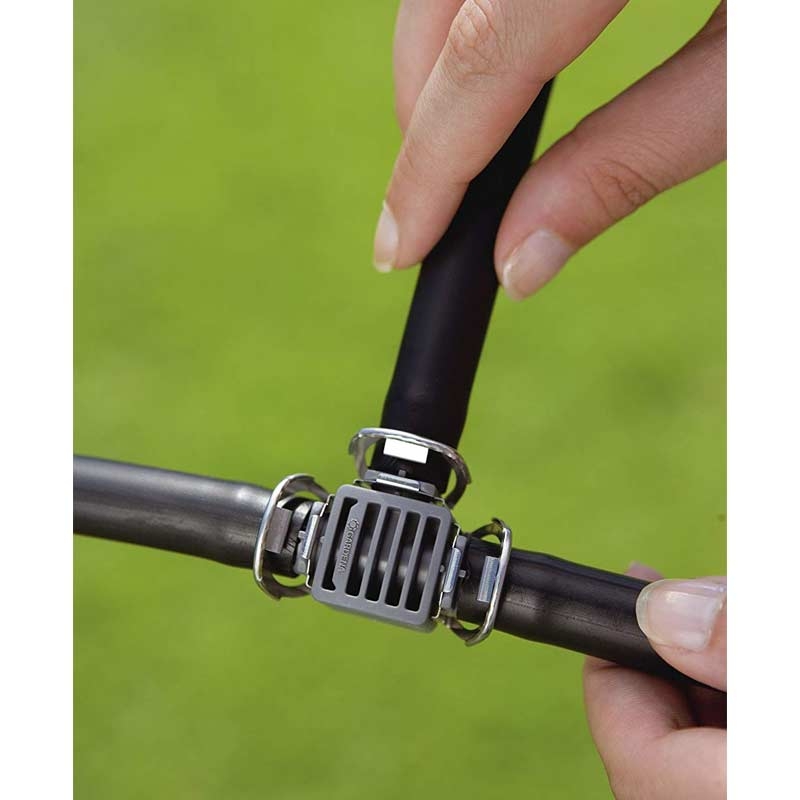 GARDENA 08330-20 Micro-Drip-System T-Stück, 4,6 mm (3/16
