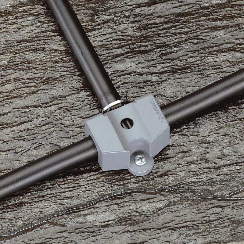 GARDENA 08380-20 Micro-Drip-System Rohrklemme, 13 mm (1/2