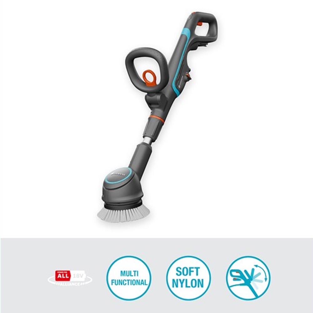 GARDENA 14840-55 Akku-Multi-Reiniger AquaBrush Compact 02/18V P4A solo (2.Wahl)