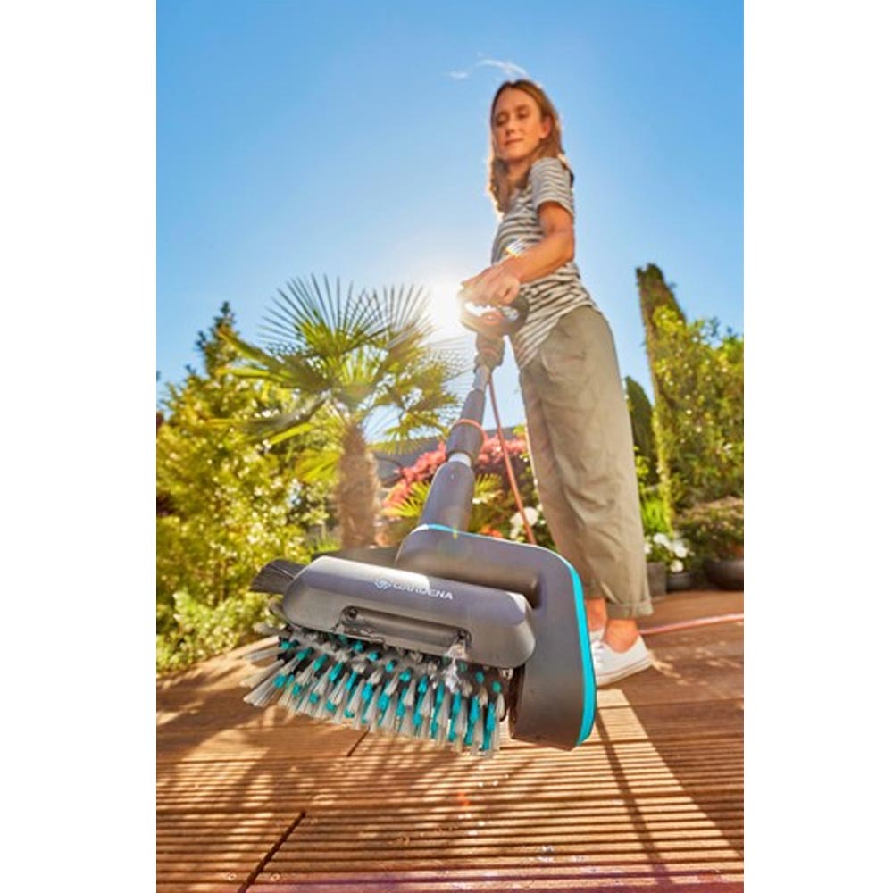 GARDENA 14841-55 Akku-Multi-Reiniger AquaBrush Patio 03/18V P4A solo
