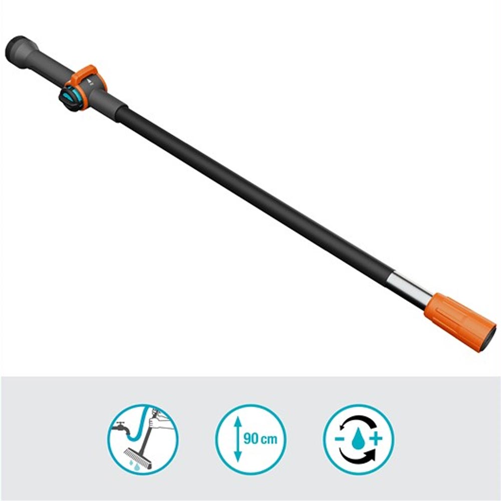 GARDENA 18800-20 Cleansystem Stiel S, 90 cm