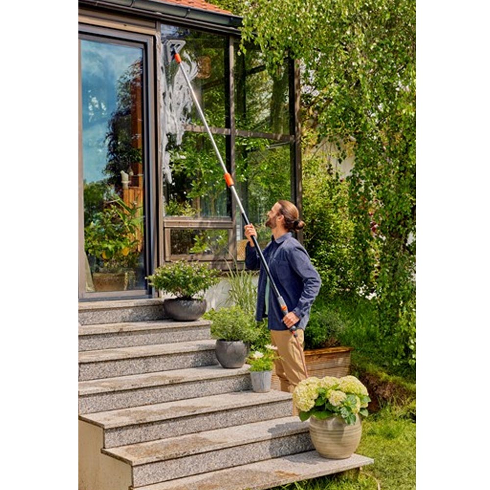GARDENA 18804-20 Cleansystem Teleskop-Stiel M-XL, 155 - 260 cm