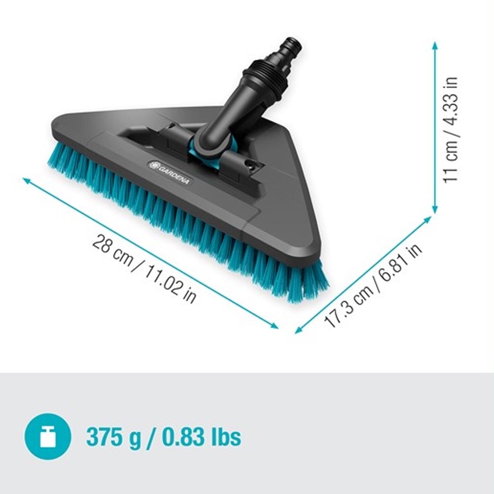 GARDENA 18814-20 Cleansystem Stielbürste hard flex