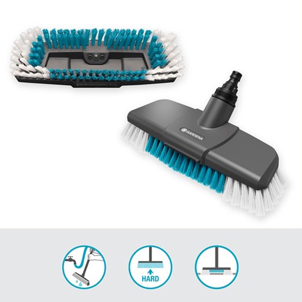 GARDENA 18816-20 Cleansystem Stielbürste hard