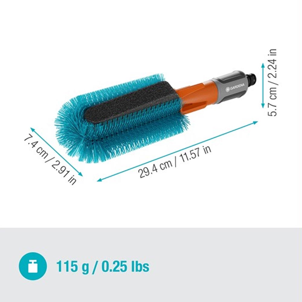 GARDENA 18848-20 Cleansystem Fahrradbürste