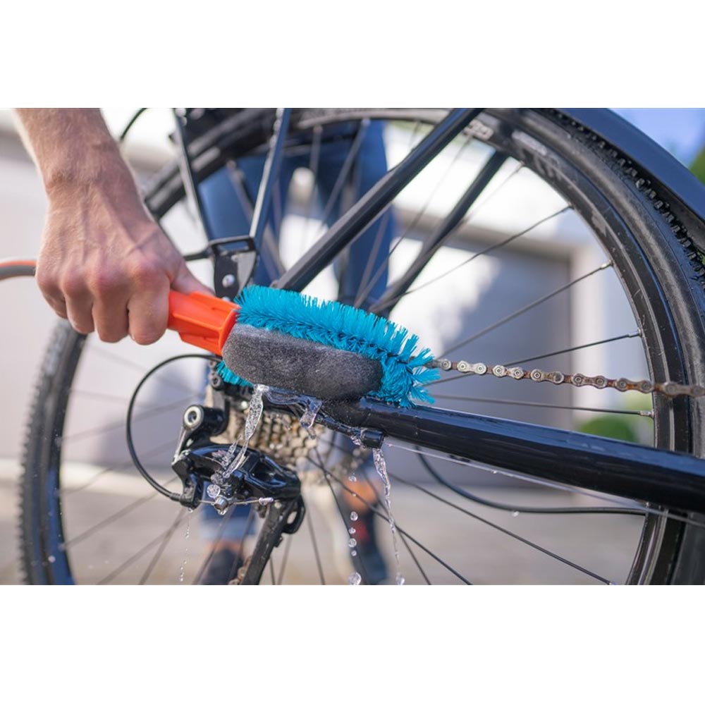 GARDENA 18865-34 Cleansystem Fahrrad Bürsten-Set