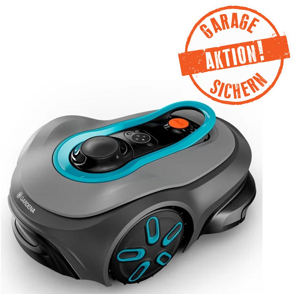 GARDENA 19922-20 Mähroboter smart SILENO free 800 m² Set