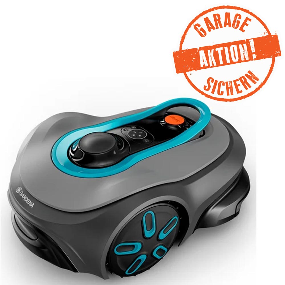 GARDENA 19923-20 Mähroboter smart SILENO free 1.200 m² Set