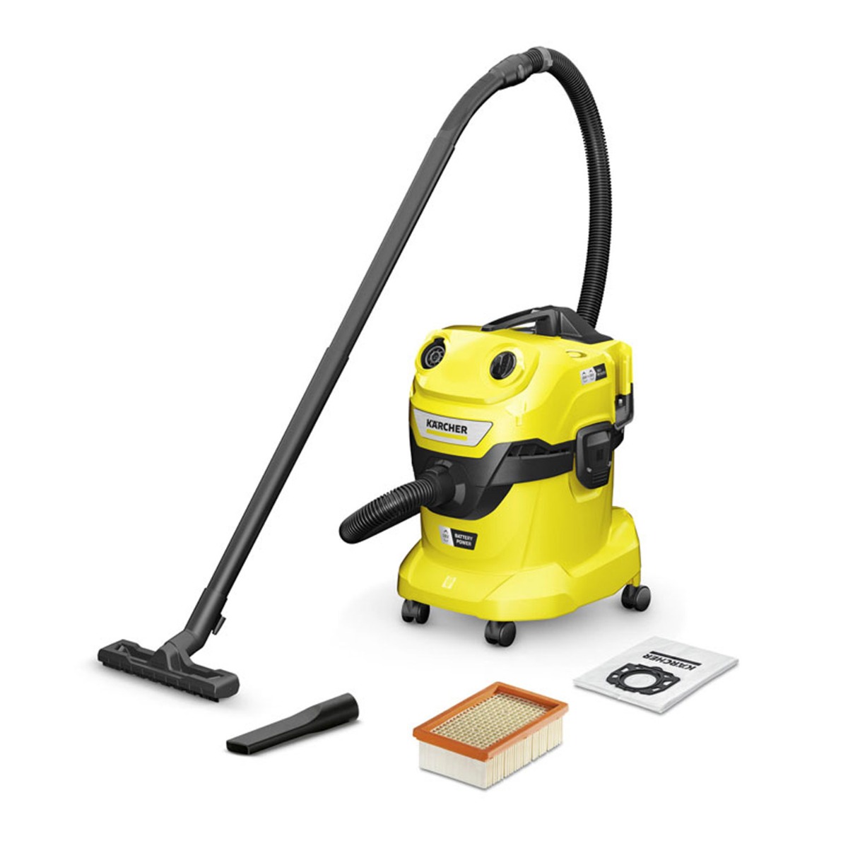 Kärcher WD 4-18 Dual V-20/22 Akku-Nass-/Trockensauger