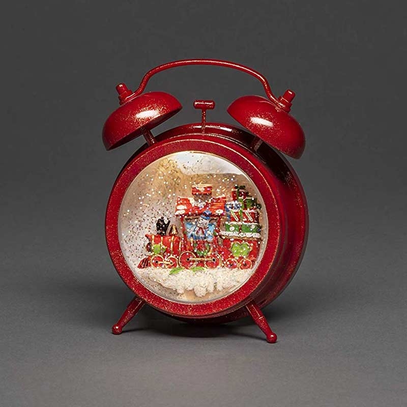 Konstsmide 4374-550 LED Schneekugel Laterne Wecker