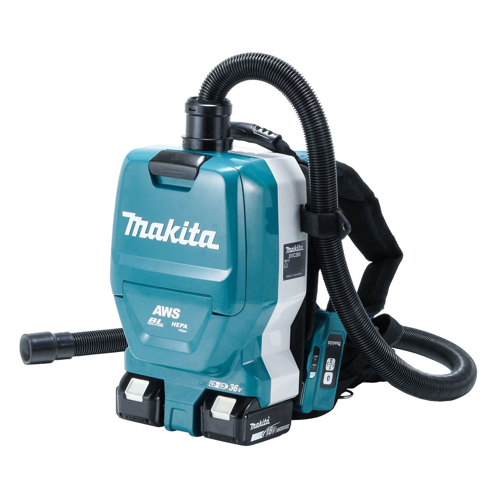 Makita DVC265ZXU Akku-Rucksack-Staubsauger (2.Wahl)