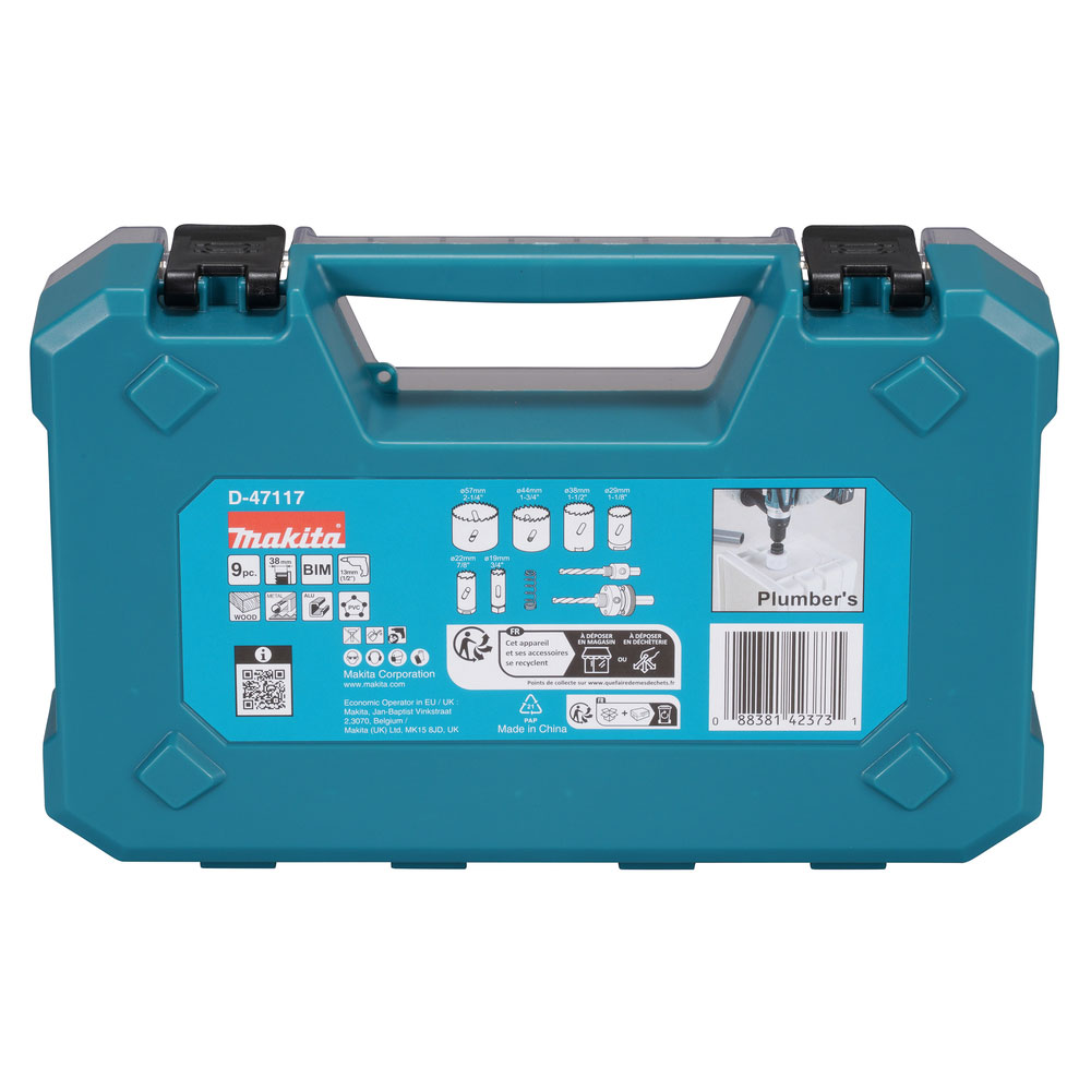 Makita D-47117 BiM-Lochsägen-Set 6-teilig