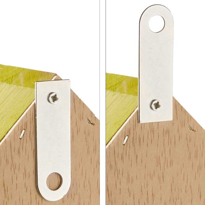 Relaxdays Insektenhotel Butterfly bunt