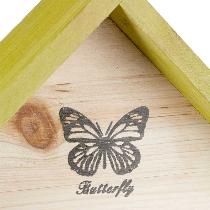 Relaxdays Insektenhotel Butterfly bunt