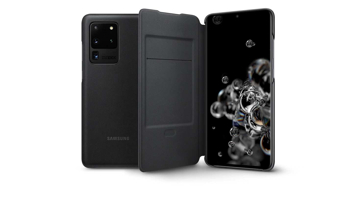 Samsung LED View Cover Galaxy S20 Ultra (SM-G988) schwarz
