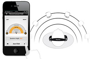 Parrot Zik Kopfhörer Gelb-Gold