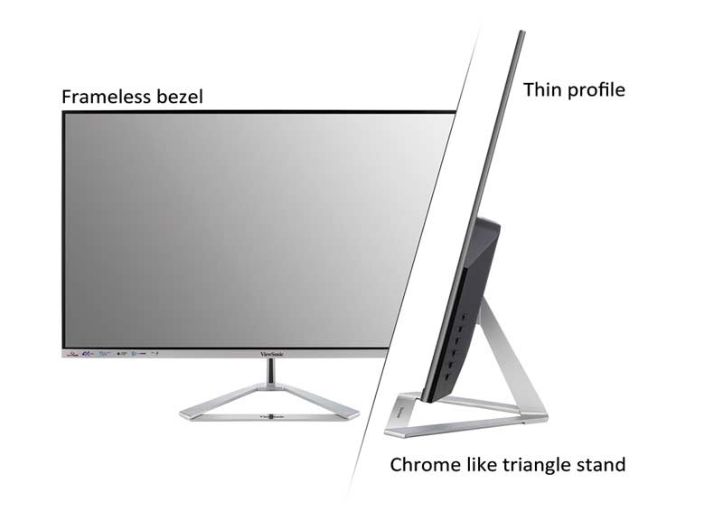 ViewSonic VX3276-4K-MHD 81,3 cm (32 Zoll) 4K Design Monitor