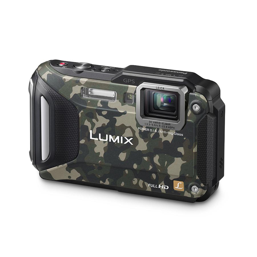 Panasonic LUMIX DMC-FT5 Outdoor Kamera camouflage