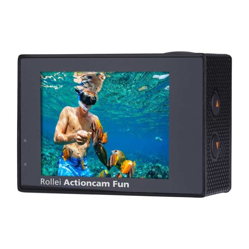 Rollei Actioncam Fun WiFi-4K-Actionkamera schwarz