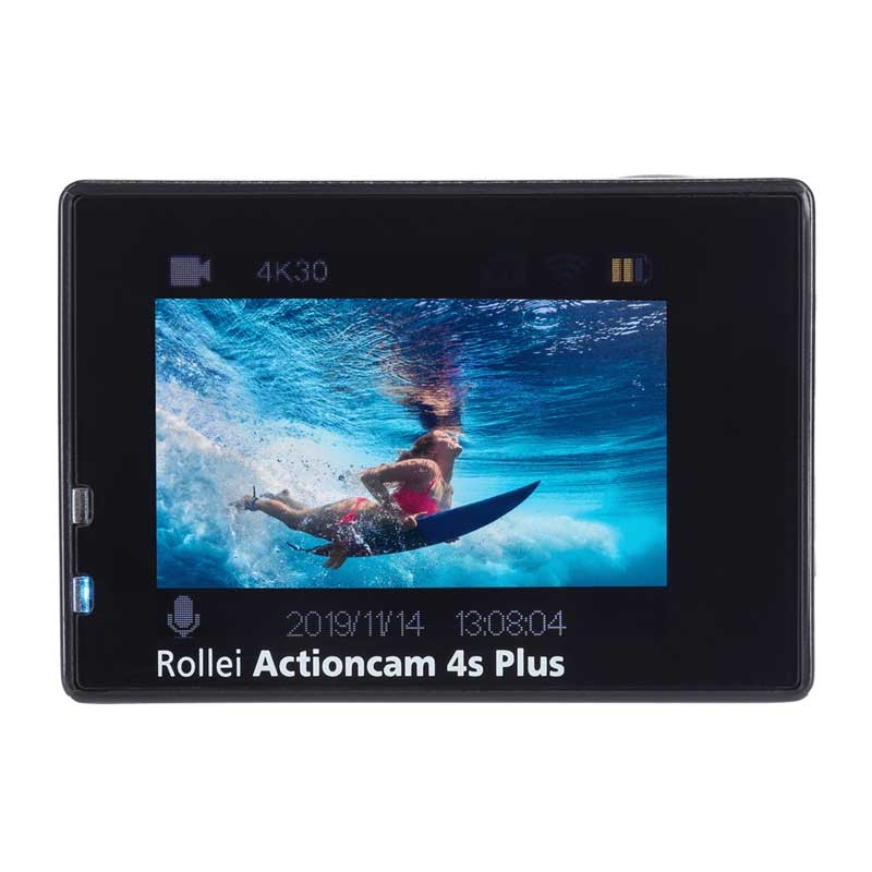 Rollei ActionCam 4S Plus Action-Kamera 4K schwarz