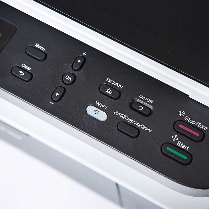 Brother DCP-1612WB 3in1 Multifunktionsdrucker Bundle inkl 5 Toner