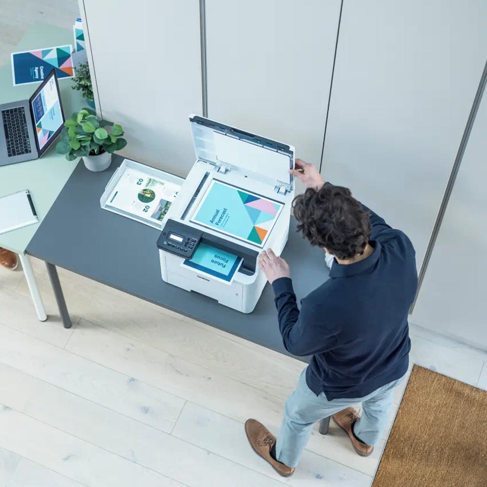 Brother DCP-L3520CDWE 3-in-1 Farb-Multifunktionsgerät mit WLAN und Duplexdruck