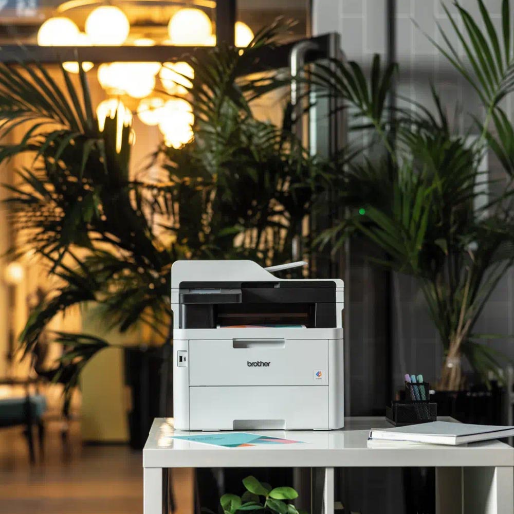 Brother MFC-L3760CDW 4-in-1 Farb-Multifunktionsgerät mit LAN/WLAN und Duplexdruck